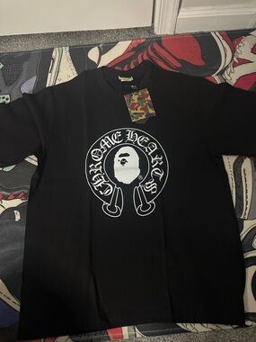 Chrome Hearts x Bape tee